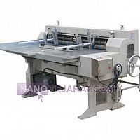 دستگاه چاک زن بر روی کارتن دستگاه چاک زن بر روی کارتن